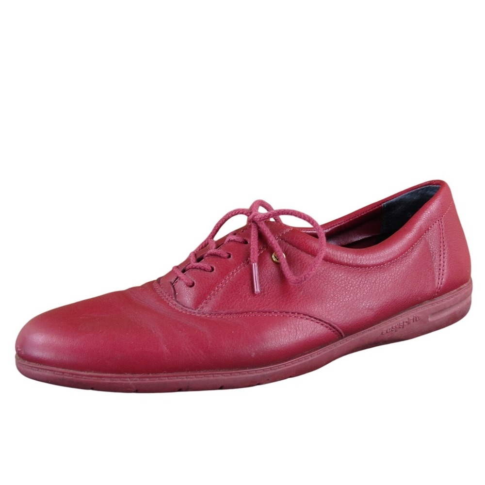 Easy Spirit Women's Motion Sneaker Red Leather Sz 7 Medium Used 2025